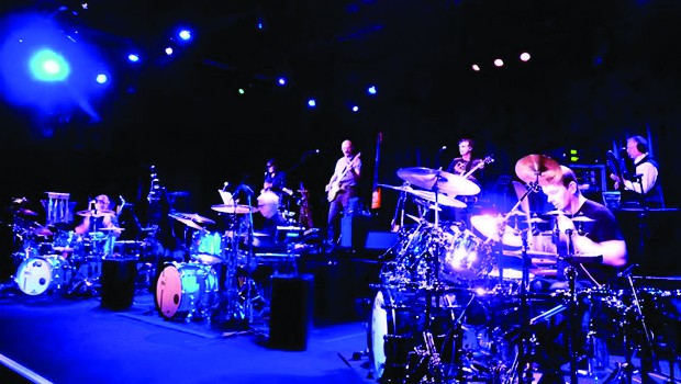 King Crimson on stage