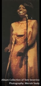 Maxine Brown on stage
