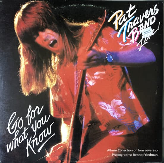 Pat Travers on stage