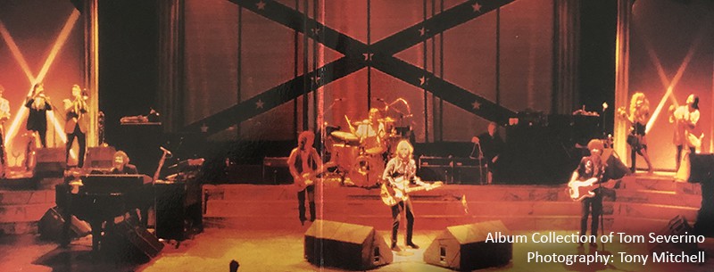 Tom Petty and the Heartbreakers on stage