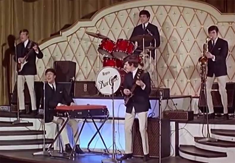 Dave Clark Five on stage
