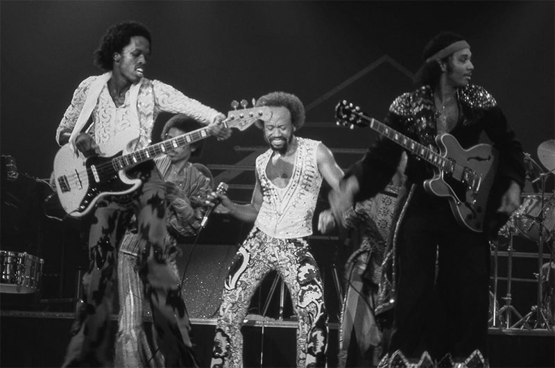 Earth, WInd & FIre on stage