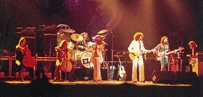 Electric Light Orchestra on stage