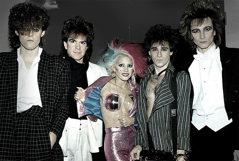 Missing Persons group photo