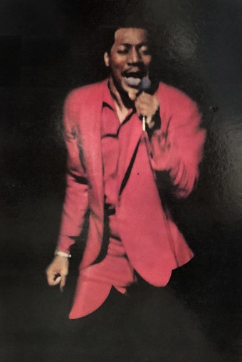 Otis Redding on stage