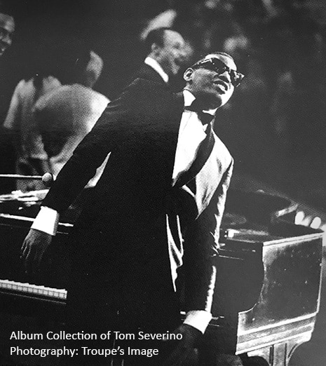 Ray Charles on stage