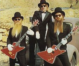 ZZ Top band photo