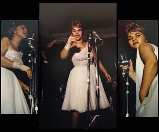 Etta James on stage