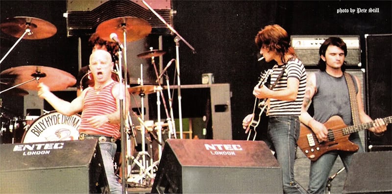 Rose Tattoo live on stage